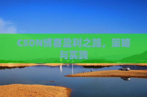 CSDN博客盈利之路，策略与实践